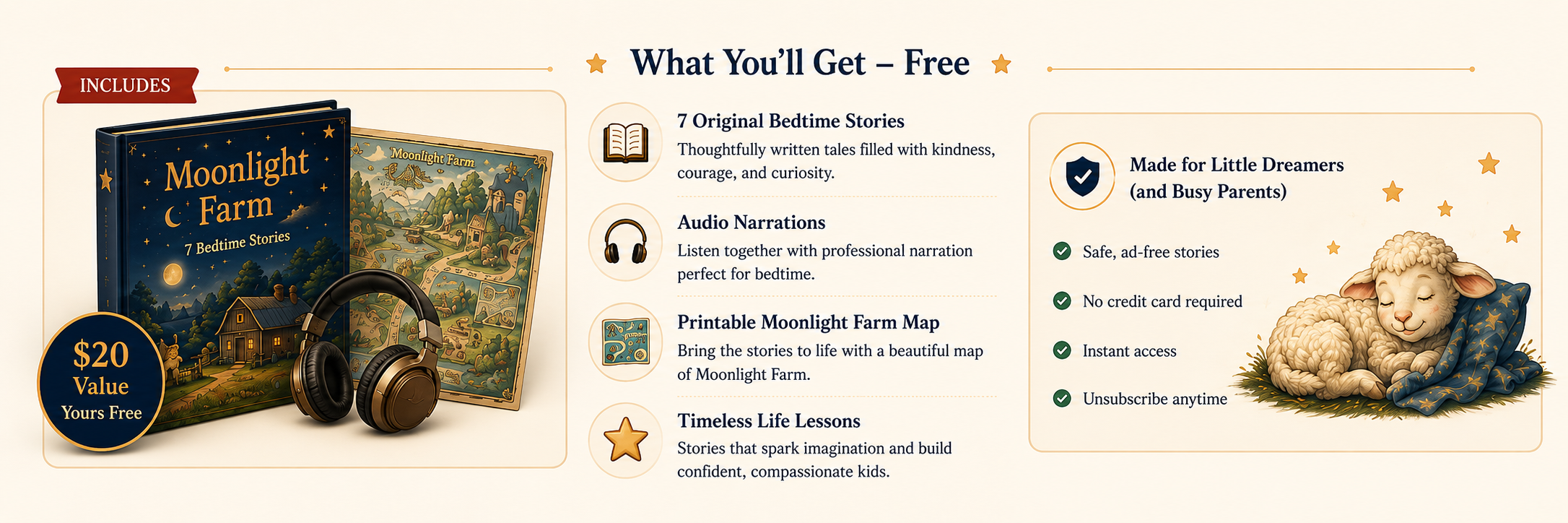 What You'll Get – Free
