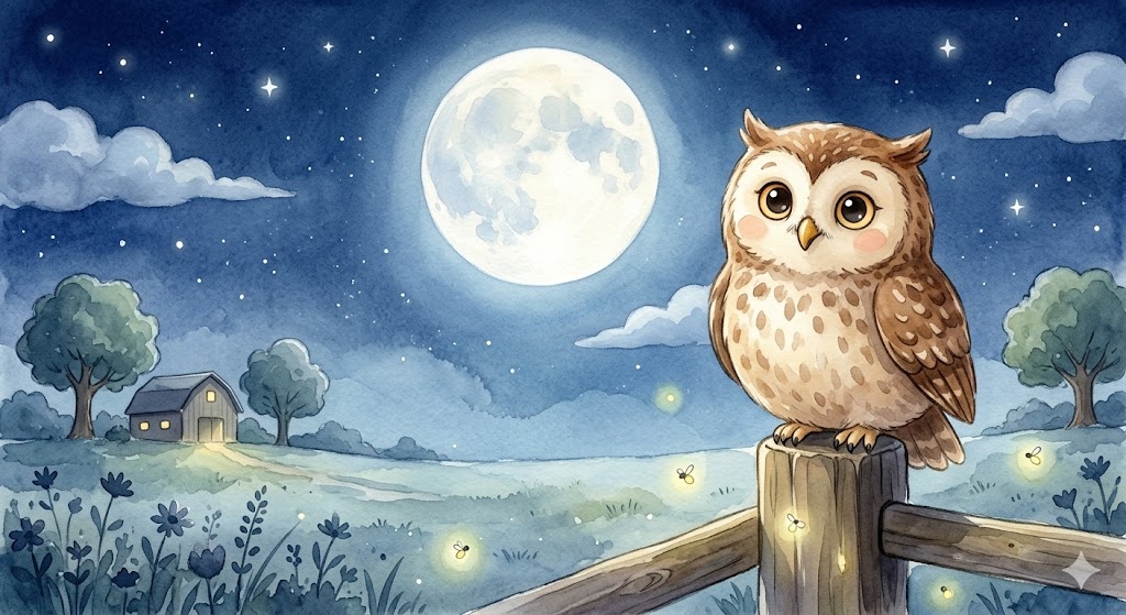 Oliver the Owl at Moonlight Farm